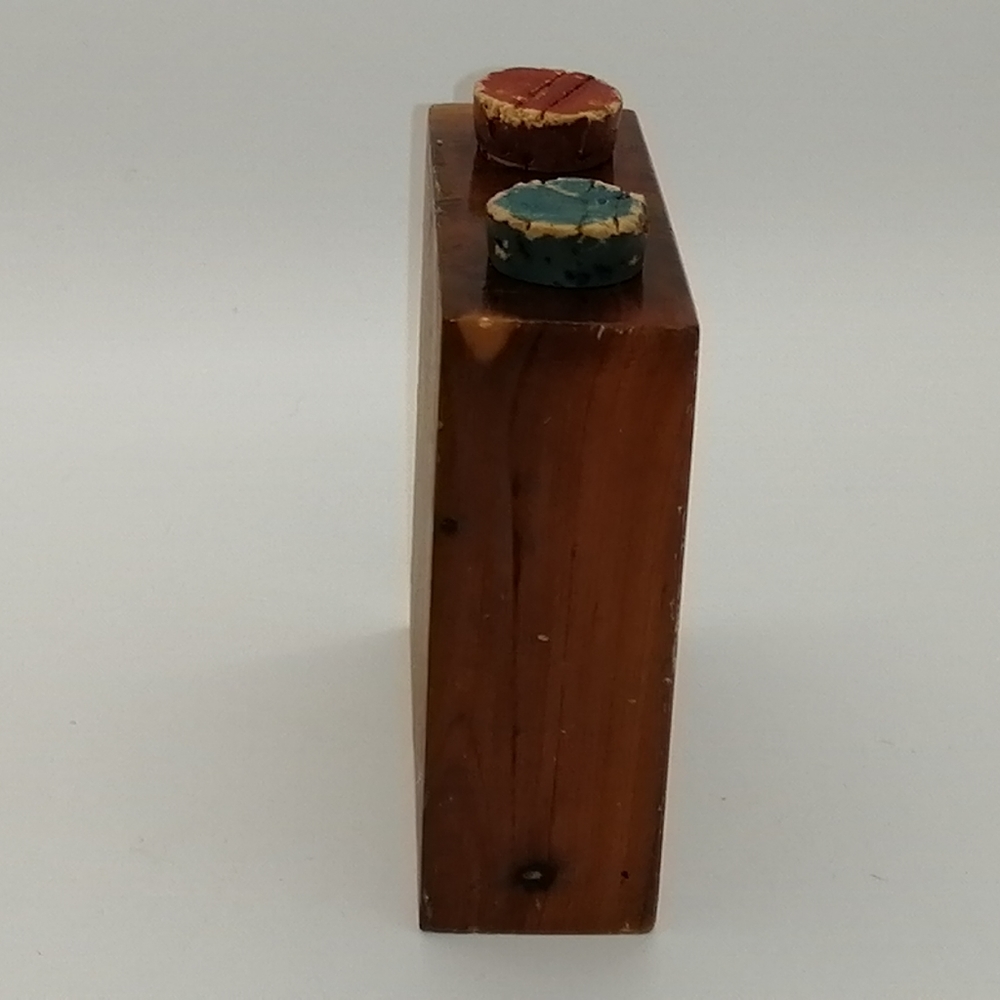 VTG. Travel Tic Tac Toe Game in Wood - Picture 2 of 14